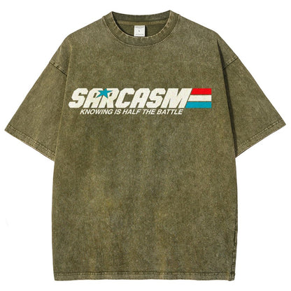 A Real Sarcastic Hero Vintage Distressed T-shirt