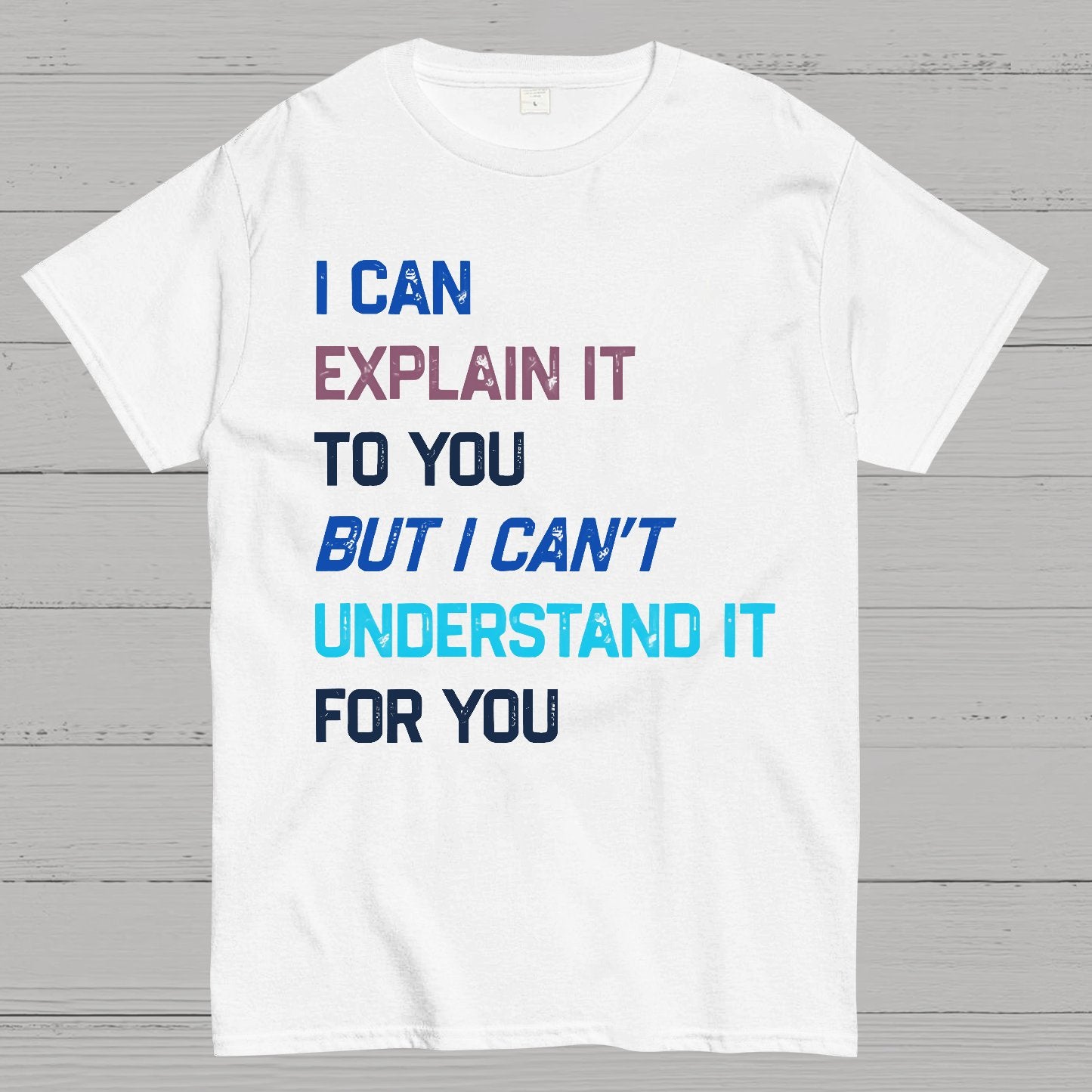 I Can Explain It To You, But I Can't Understand You Geek T-Shirt