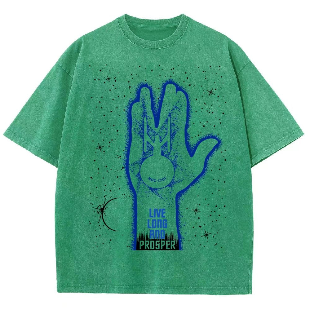 Live long and prosper Vintage Distressed T-shirt