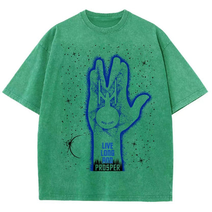 Live long and prosper Vintage Distressed T-shirt