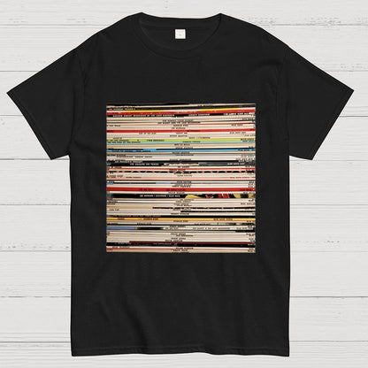 Vintage Vinyl Records Unisex Geek T-Shirt