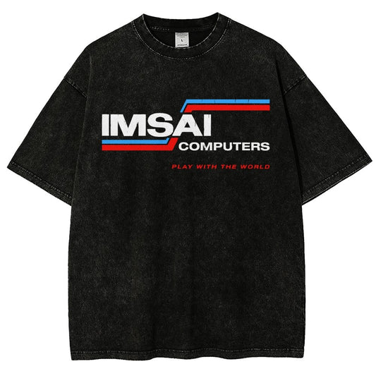 IMSAI Computers Vintage Distressed T-shirt