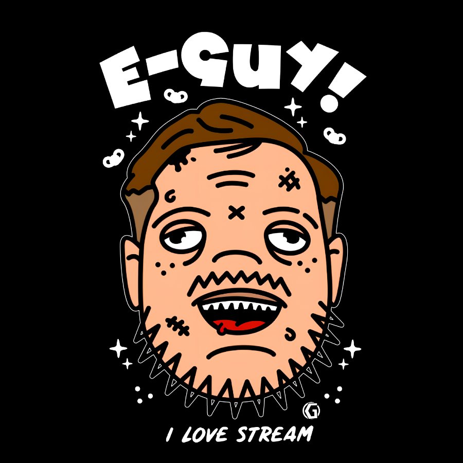 E-Guy！Sarcasm Geek T-Shirt