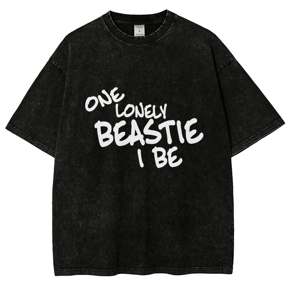 One Lonely Creature I Be Vintage Distressed T-shirt