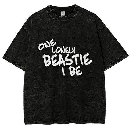 One Lonely Creature I Be Vintage Distressed T-shirt