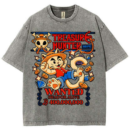 Treasure Hunter Vintage Distressed T-shirt