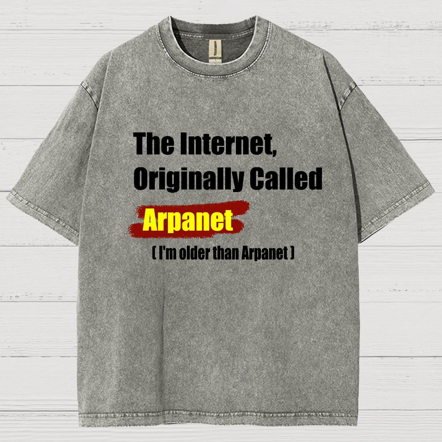 The Internet, Originally Called Arpanet Vintage Distressed T-shirt