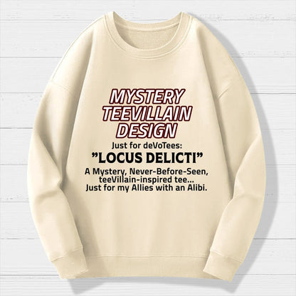 Locus Delicti Geek Cotton Sweatshirt