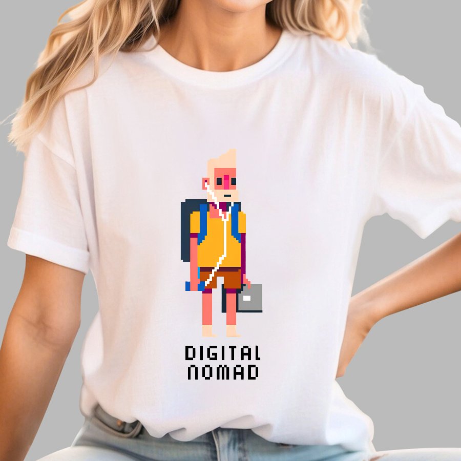 Digital Nomad Geek T-Shirt