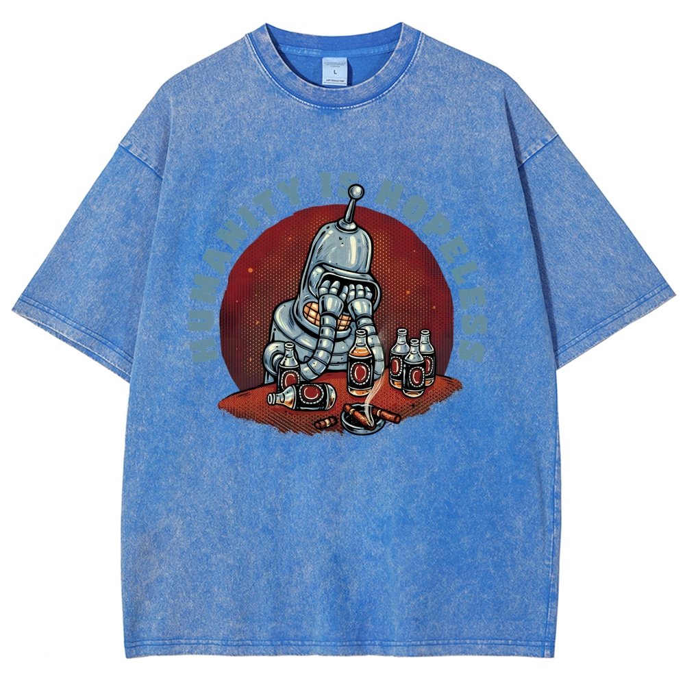 Humanity Is Hopeless Vintage Distressed T-shirt