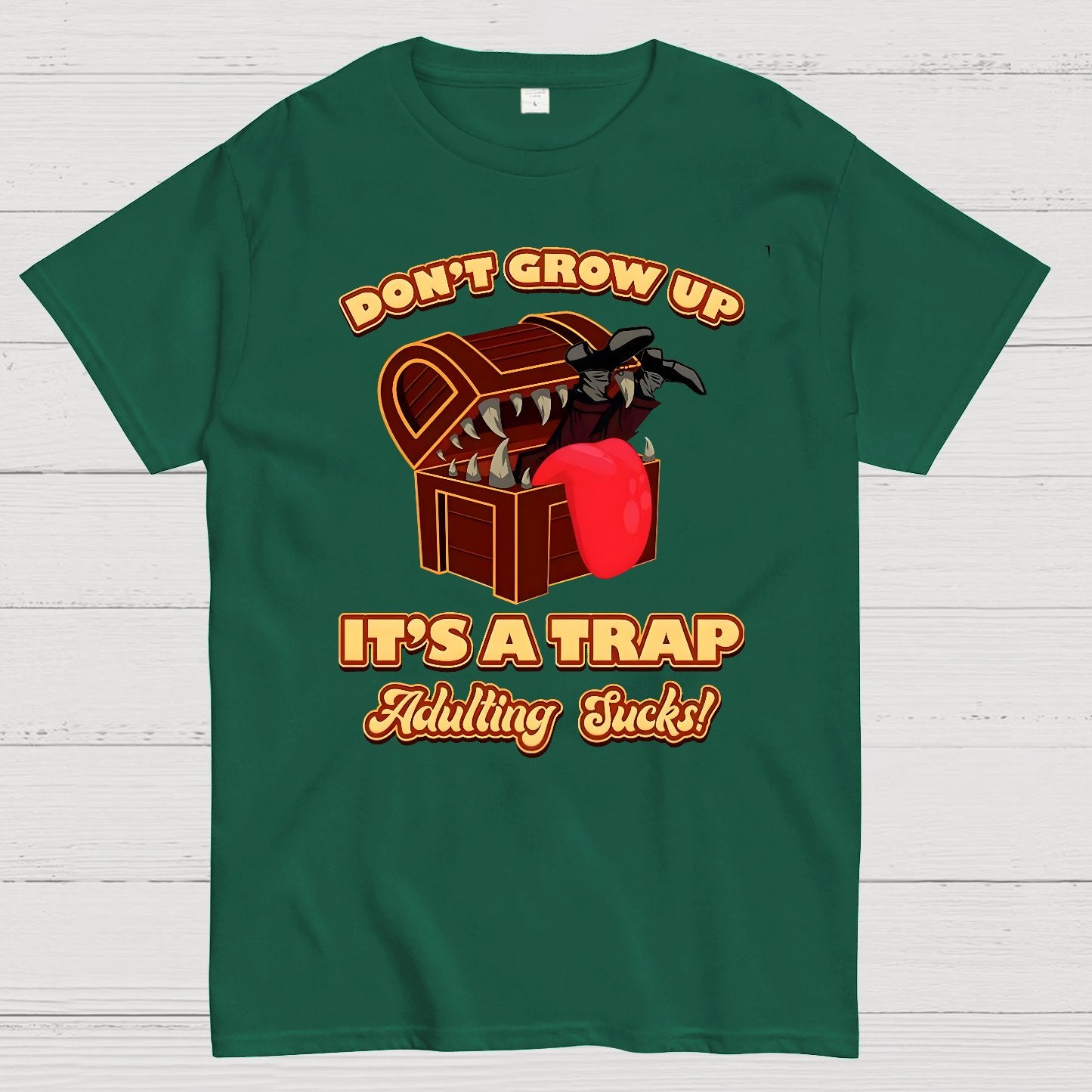 Don't Grow Up It's A Trap Geek T-Shirt