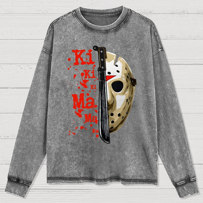 Kill Her Mommy Washed Long Sleeve Tee