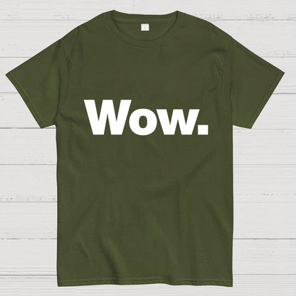 Wow. Classic Geeky T-Shirt
