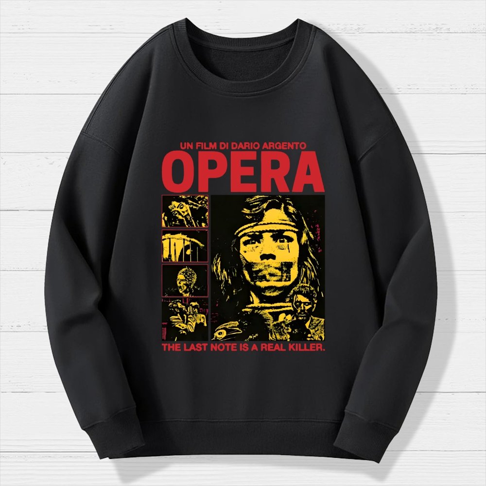 The Last Note is a Real Killer Geek Cotton Sweatshirt