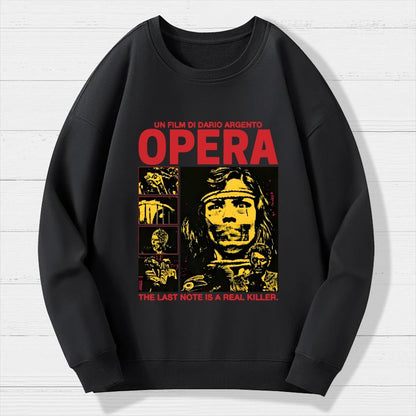 The Last Note is a Real Killer Geek Cotton Sweatshirt