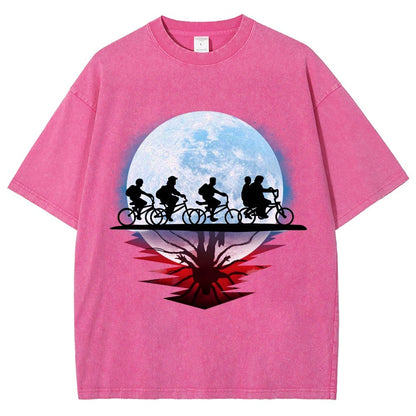Strange Moon Vintage Distressed T-shirt