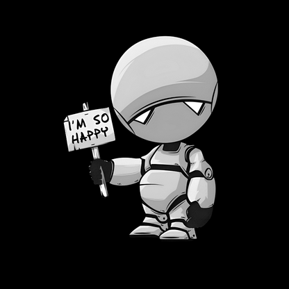 I'm So Happy Geek T-Shirt