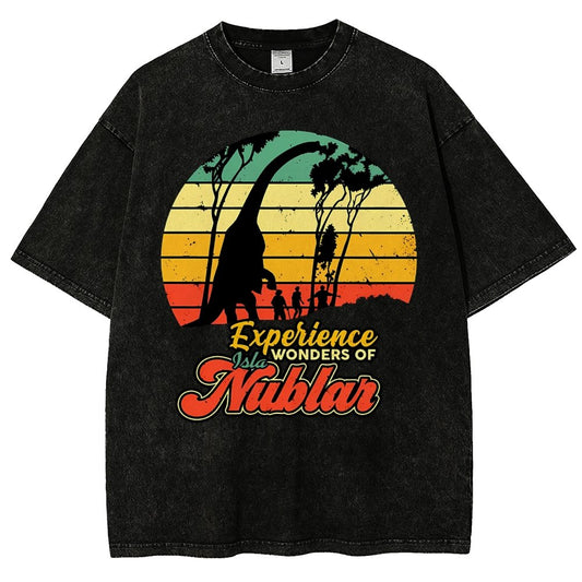 Island of Wonders Vintage Distressed T-shirt