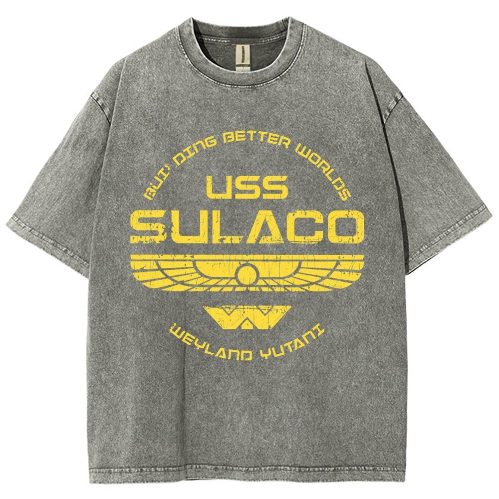 USS Starlight Vintage Distressed T-shirt