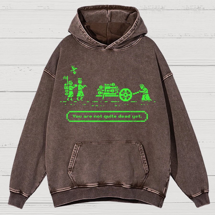 The Mystic Trail Vintage Distressed Hoodie