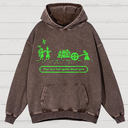 The Mystic Trail Vintage Distressed Hoodie