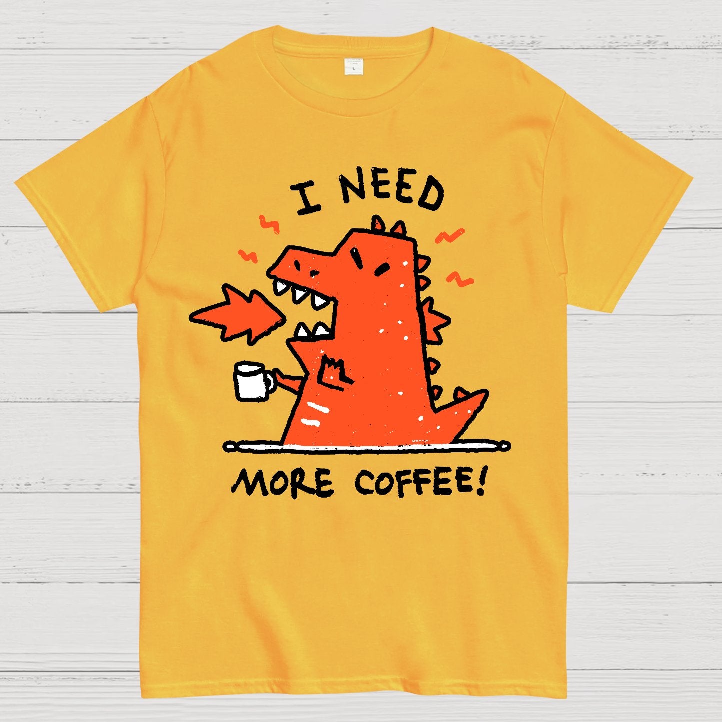 I Need Coffee Geek T-Shirt
