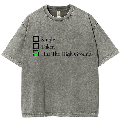 You Have the High Ground Vintage Distressed T-shirt