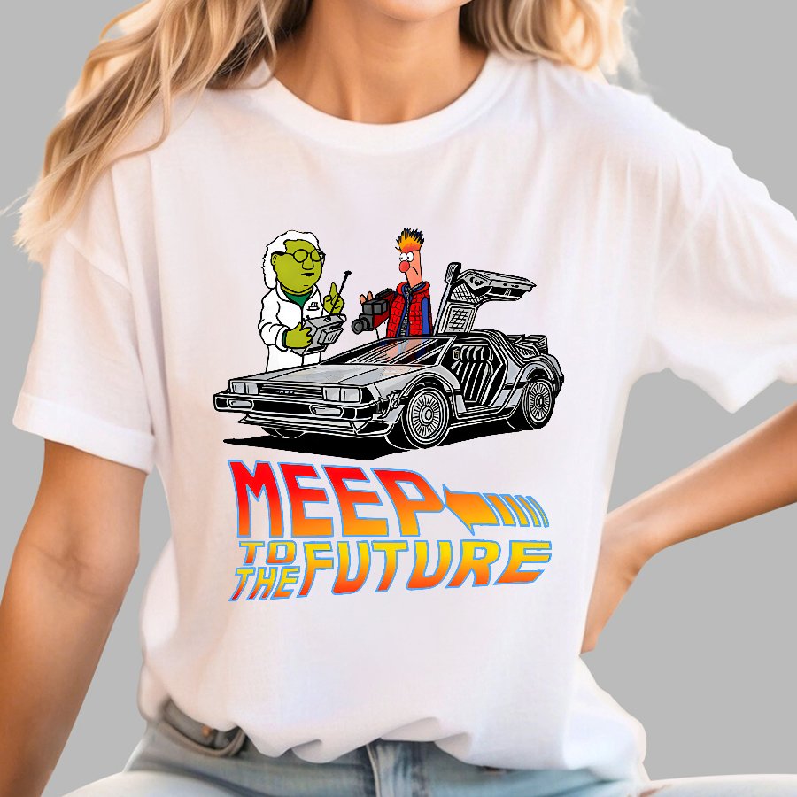 Meep to The Future Geek T-Shirt