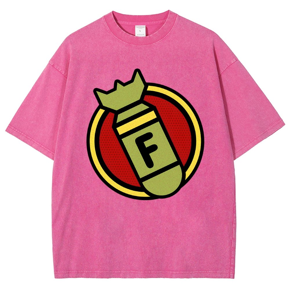 F Bomb Vintage Distressed T-shirt