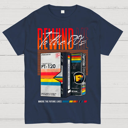 Rewind Me to The 80's Geek T-Shirt