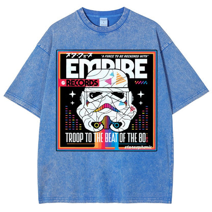 Troop to the Beats Vintage Distressed T-shirt