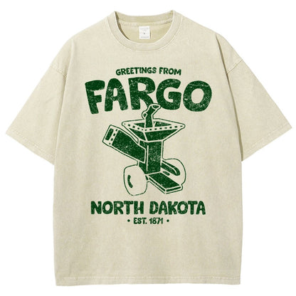 Greetings From Riverton Vintage Distressed T-shirt