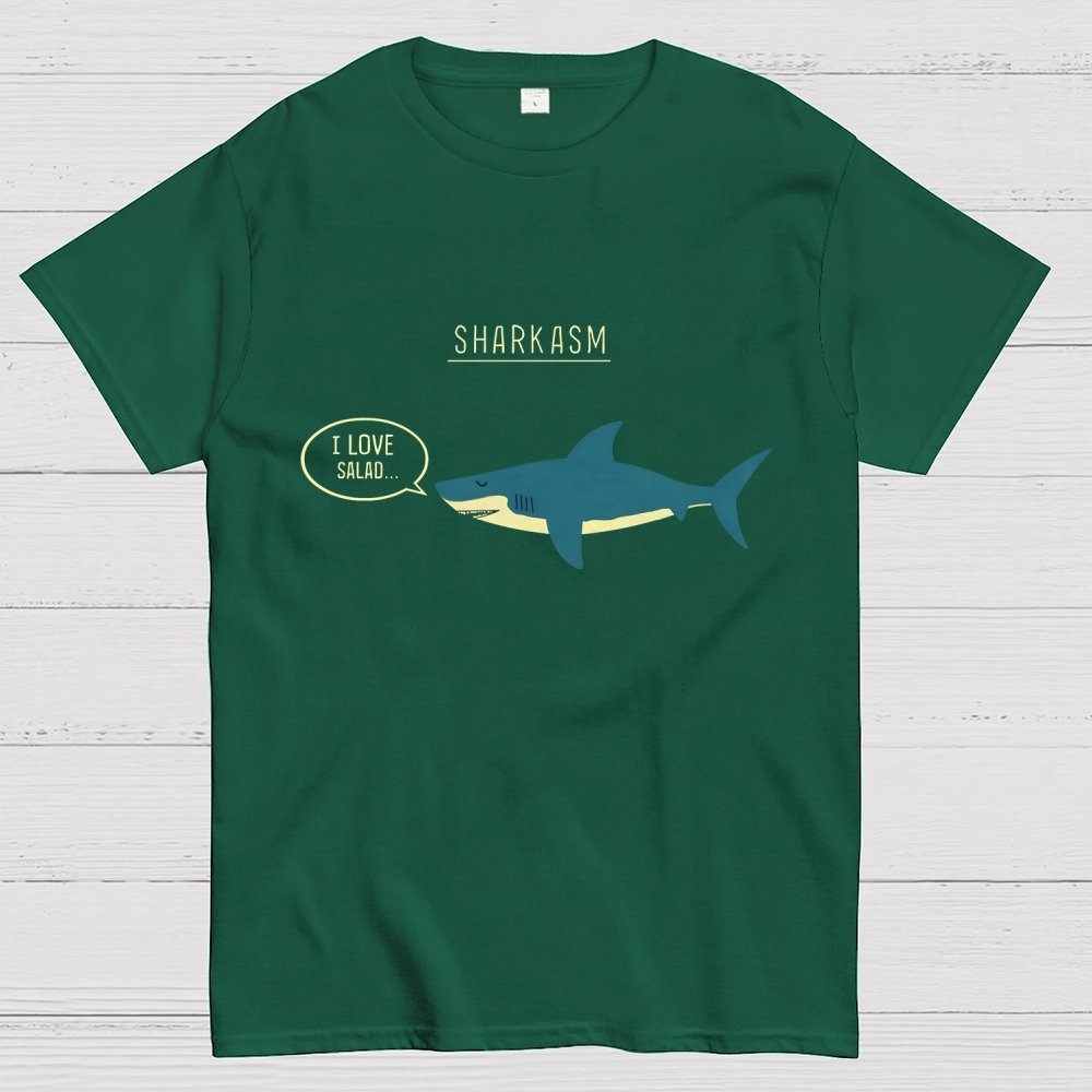 Sharkasm Geek T-Shirt