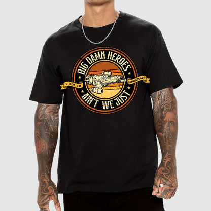 Big Damn Retro Heroes Geek T-Shirt
