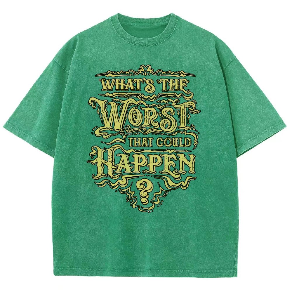 What Could Happen Vintage Distressed T-shirt