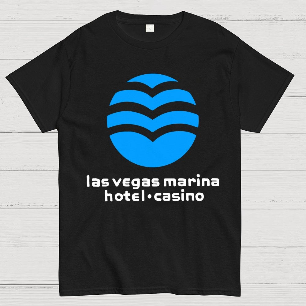 Marina Hotel & Casino - Vintage Las Vegas Unisex Geek T-Shirt