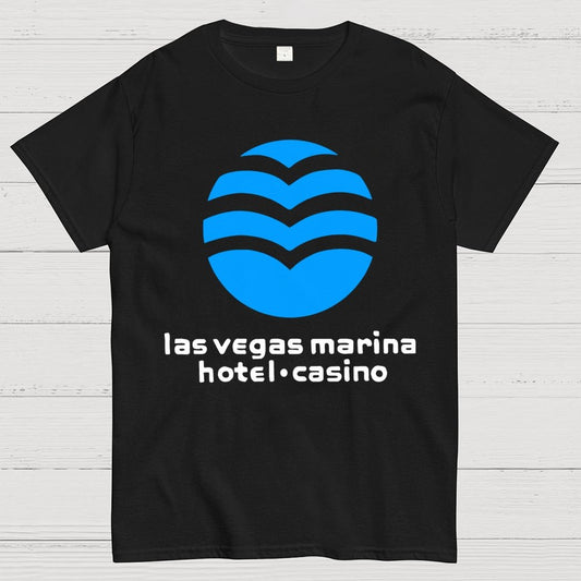 Marina Hotel & Casino - Vintage Las Vegas Unisex Geek T-Shirt