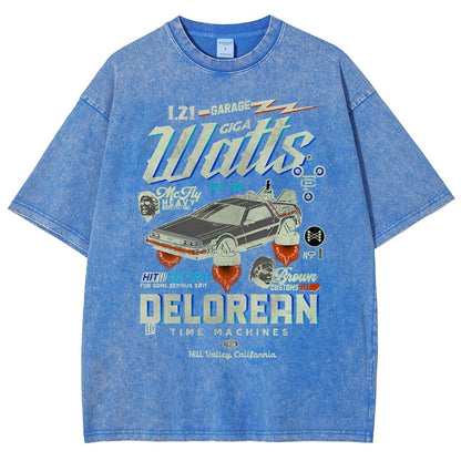 Gigawatts Garage Remix Vintage Distressed T-shirt