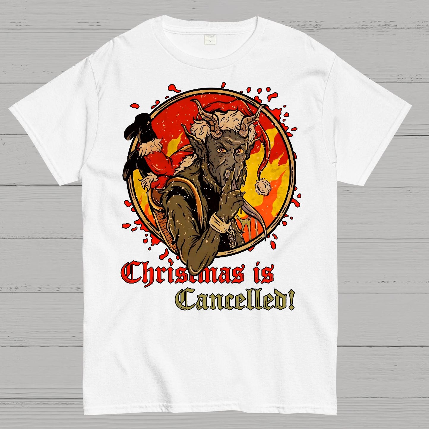 Christmas Is Cancelled Geek T-Shirt