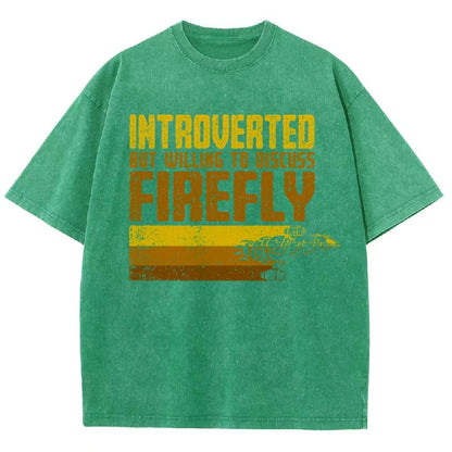 Introverted Wanderer Vintage Distressed T-shirt