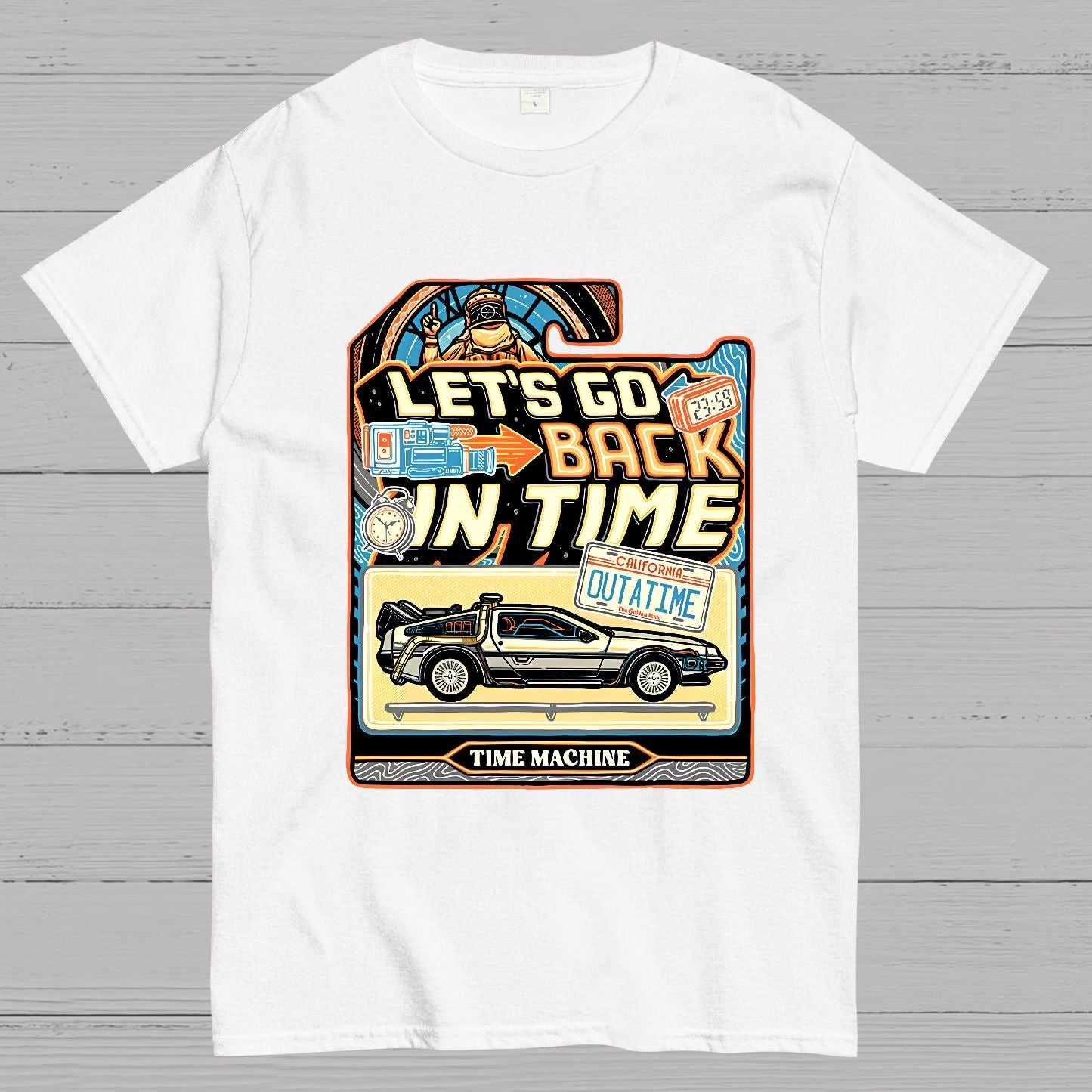 TIME MACHINE Nerdy T-Shirt