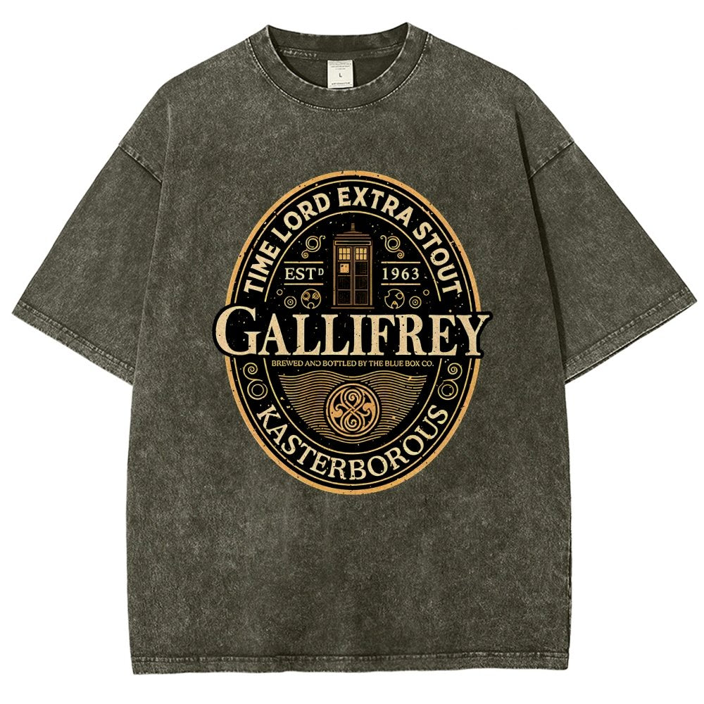 Cosmic Explorer Stout Vintage Distressed T-shirt