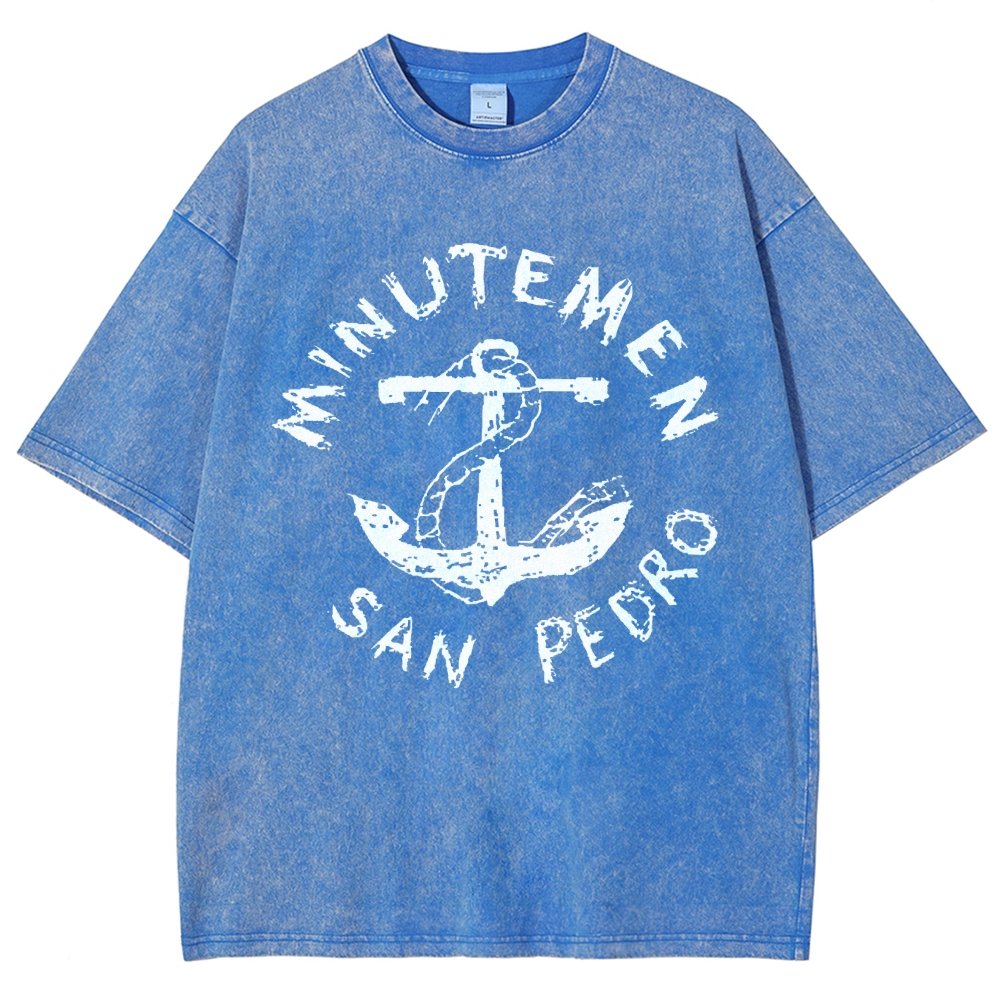 Minutemen San Pedro Vintage Distressed T-shirt