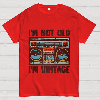 I Am Vintage Geek T-Shirt