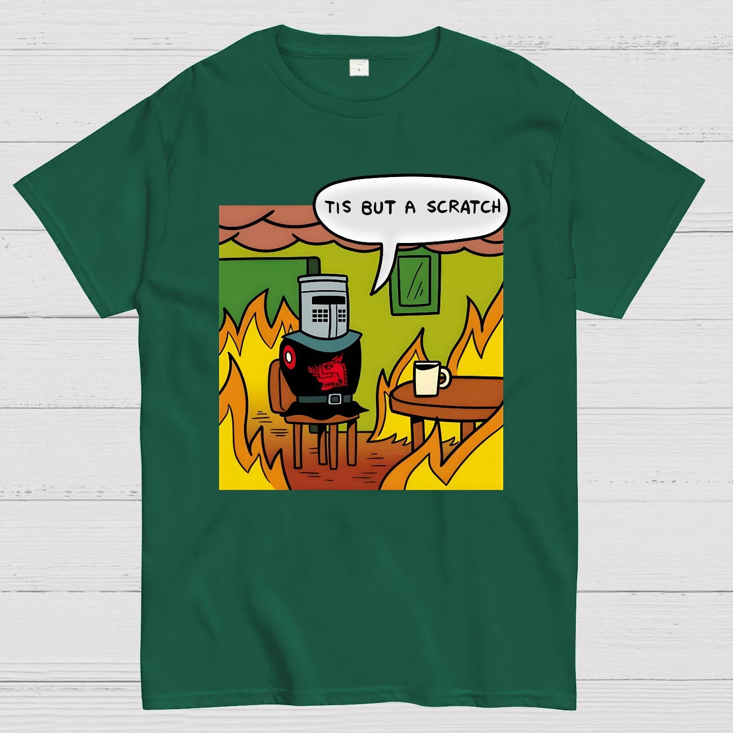 Black Knight Fine Geek T-Shirt