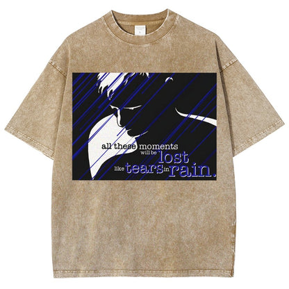 Like... Tears In Rain. Vintage Distressed T-shirt