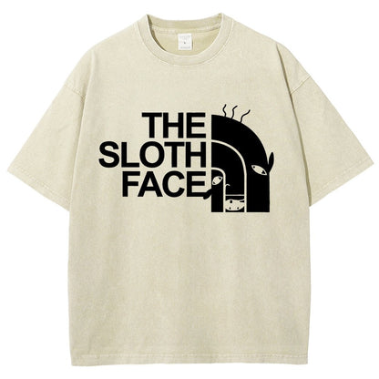 Slothface Vintage Distressed T-shirt