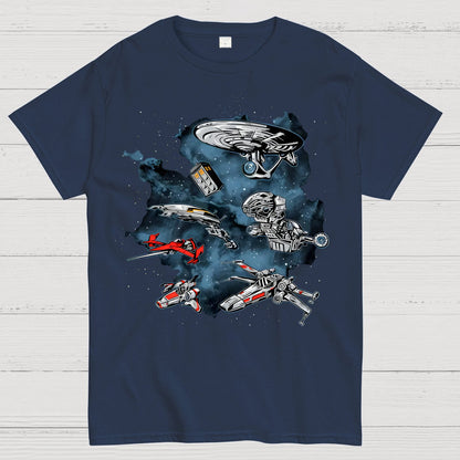 Ultimate Space Fleet Geek T-Shirt