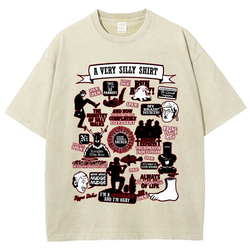 A Very Silly Shirt Vintage Distressed T-shirt