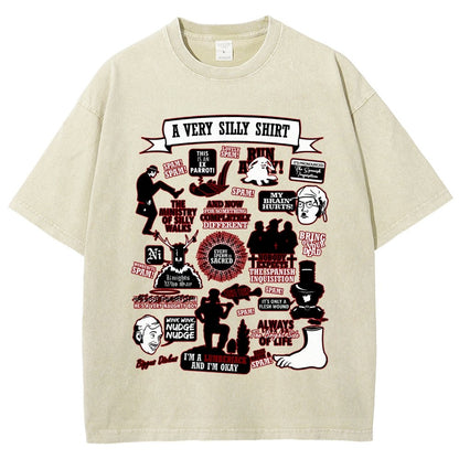 A Very Silly Shirt Vintage Distressed T-shirt